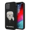 iPhone 12/ 12 Pro Karl Lagerfeld KLHCP12MGLBK Glitter Head tok fekete thumbnail