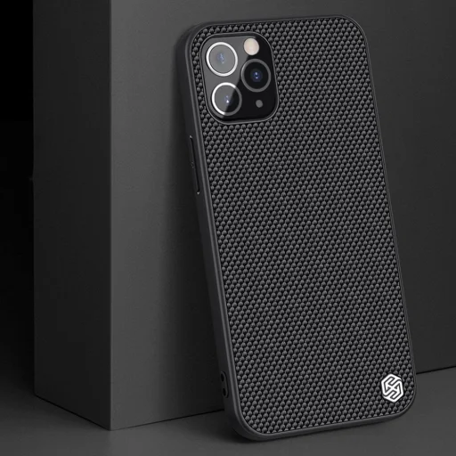 iPhone 12/ 12 Pro Nillkin Textured tok fekete - 2