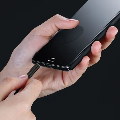 Dudao AUX mini jack 3.5 mm kábel 1.5m fehér (L12) - 6