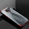 Clear Color Electroplating TPU gél tok Xiaomi Redmi 10X 4G / Xiaomi Redmi Note 9 kék thumbnail