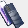 Samsung Note 20 Thunder fokozott védelmet biztosító flexibilis TPU tok kék thumbnail