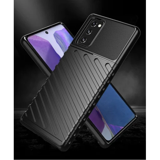 Samsung Note 20 Thunder fokozott védelmet biztosító flexibilis TPU tok kék - 2