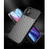 iPhone 12 Pro MAX Thunder fokozott védelmet biztosító flexibilis TPU tok fekete thumbnail