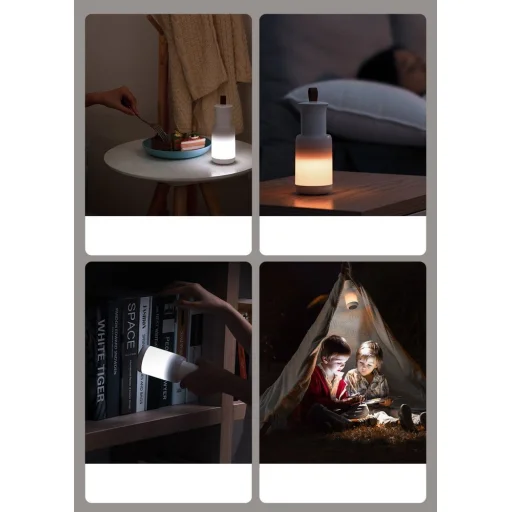 Baseus vezeték nélküli mágneses hordozható lámpa fehér (CRYJD01-A02) - 22