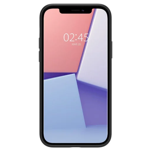 iPhone 12/ 12 Pro Spigen Cyrill szilikon tok fekete (ACS01736) - 3