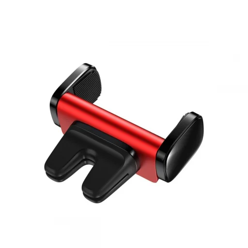 Baseus Steel Cannon szellőzőre rögzíthető autós telefontartó piros - 3