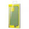 iPhone 12 mini Baseus Frosted Glass tok fekete - 7