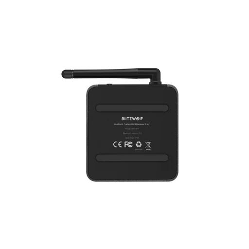 Blitzwolf BW-BR4 Bluetooth 5.0 audio adapter fekete - 4