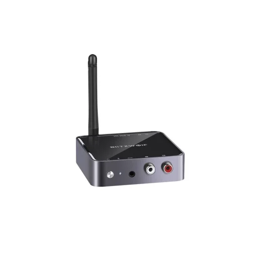 Blitzwolf BW-BR4 Bluetooth 5.0 audio adapter fekete - 3