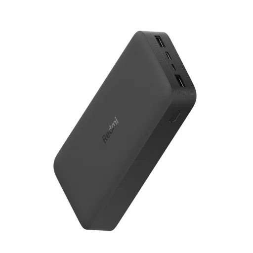 Xiaomi Redmi Powerbank 2xUSB 18W 20000mAh fekete (VXN4304GL) kifutó termék - 1