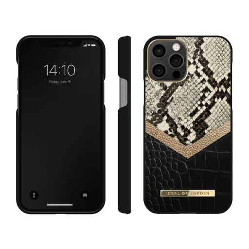 iDeal Of Sweden tok iPhone 12 / 12 Pro Midnight Python - 2