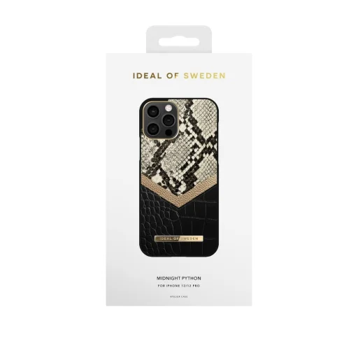 iDeal Of Sweden tok iPhone 12 / 12 Pro Midnight Python - 3
