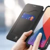iPhone 12 Pro MAX Dux Ducis Skin X fliptok fekete thumbnail