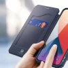 iPhone 12/ 12 Pro Dux Ducis Skin X fliptok kék thumbnail