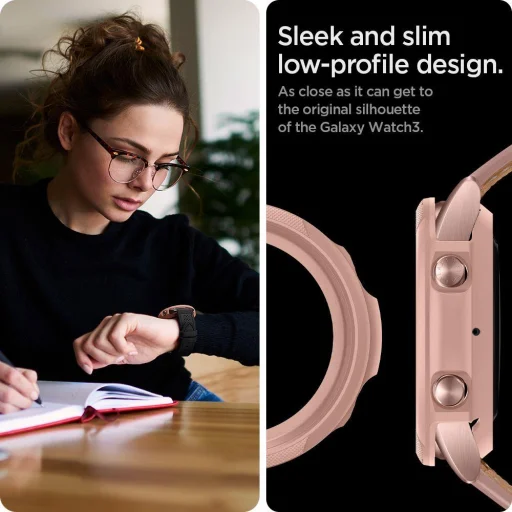 Spigen Liquid Air Galaxy Watch 3 (45MM) tok bronz (ACS01927) - 5