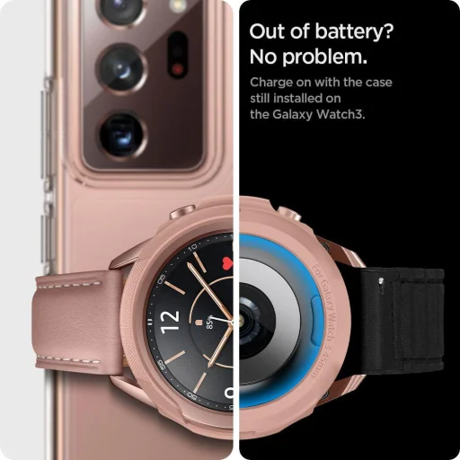 Spigen Liquid Air Galaxy Watch 3 (45MM) tok bronz (ACS01927) - 6