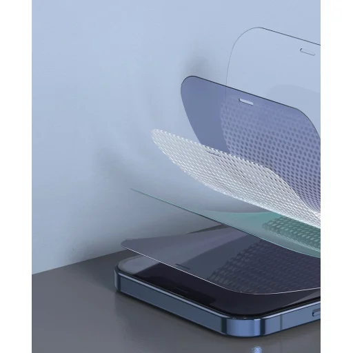 iPhone 12 Pro MAX Baseus 2x 0,3 mm Anti Blue Light kijelzővédő üvegfólia (SGAPIPH67N-LF02) - 10