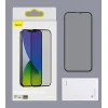 Baseus 2x 0.3 mm 9H Anti-Spy kijelzővédő üvegfólia iPhone 12 Pro MAX fekete (SGAPIPH67N-TG01) thumbnail