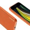 Dux Ducis Yolo TPU és PU bőr tok iPhone 7/8/SE 2020 narancssárga thumbnail