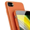 Dux Ducis Yolo TPU és PU bőr tok iPhone 7/8/SE 2020 narancssárga thumbnail