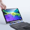 Dux Ducis Bluetooth touchpad és billentyűzet tok iPad Pro 11'' 2020 fekete thumbnail