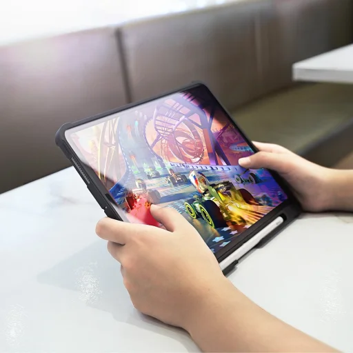 Dux Ducis Bluetooth touchpad és billentyűzet tok iPad Pro 11'' 2020 fekete - 19