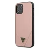 Guess Saffiano V Stitch GUHCP12MVSATMLPI iPhone 12/ 12 Pro pink thumbnail