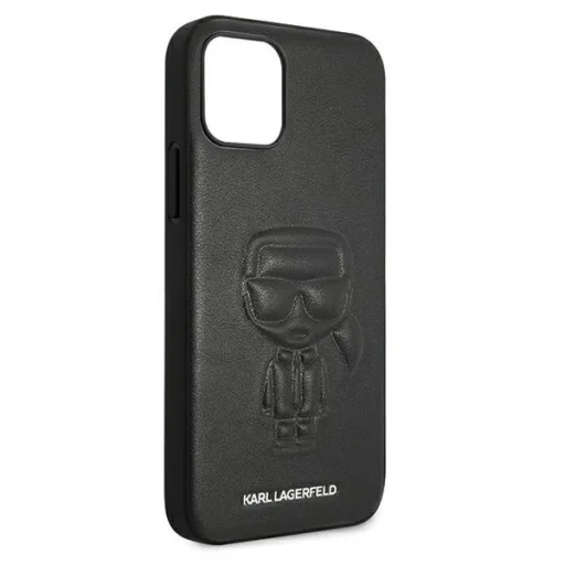 Karl Lagerfeld KLHCP12MPCUIKBK Ikonik Outline PU tok iPhone 12/ 12 Pro fekete - 7