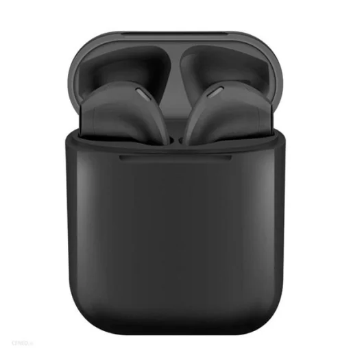 Bluetooth I12 TWS fülhallgató vezeték nélküli fekete - 1