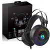 Gaming Stereo Headset LED PC2 G500, fejhallgató mikrofonnal fekete/RGB thumbnail