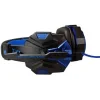 Gaming Headset LED V8, fejhallgató mikrofonnal fekete/kék thumbnail