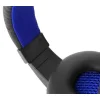 Gaming Headset LED V8, fejhallgató mikrofonnal fekete/kék thumbnail