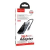 Hoco HB15 Easy Show 5 in 1 Type-C HUB adapter 3xUSB 3.0/ HDMI/ Type-C PD csatlakozók szürke thumbnail