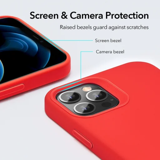  iPhone 12 Pro MAX Piros ESR Cloud tok - 3