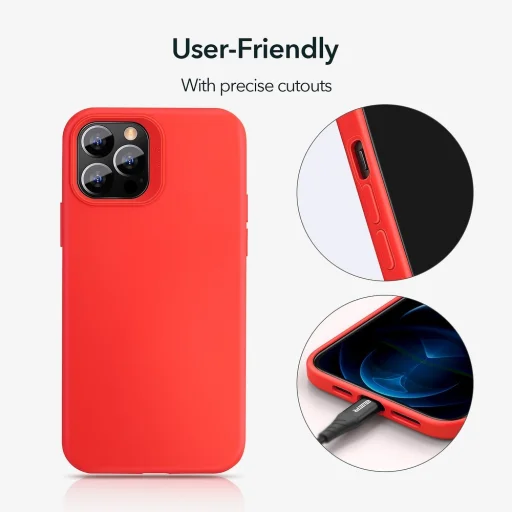  iPhone 12 Pro MAX Piros ESR Cloud tok - 7