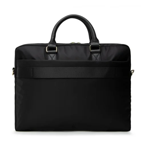 Guess GUCB15NTMLBK 16'' Nylon Triangle laptop táska fekete - 4