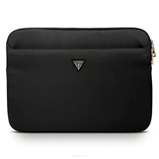 Guess GUCS13NTMLBK Nylon Triangle Sleeve 13'' laptop táska fekete színben - 1