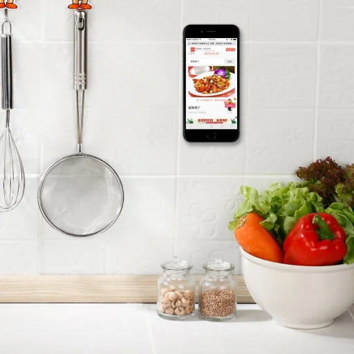 Baseus Small Ears Öntapadós mágneses autós telefontartó fekete (SUER-C01) - 14