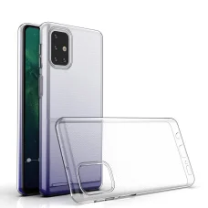 Ultravékony 0,5 mm TPU tok Samsung M31s átlátszó