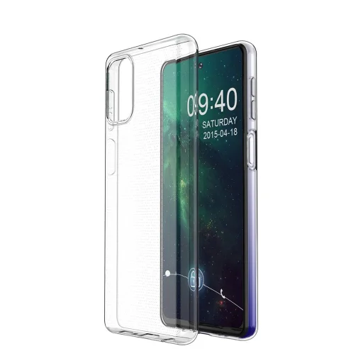 Ultravékony 0,5 mm TPU tok Samsung M31s átlátszó - 7