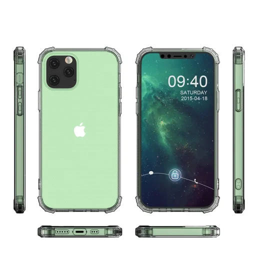 iPhone 12/ 12 Pro Wozinsky Anti Shock fokozott védelmet nyújtó tok átlátszó - 6