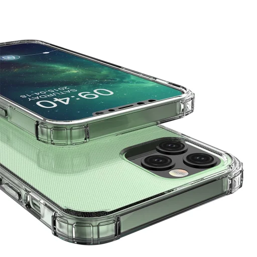 iPhone 12/ 12 Pro Wozinsky Anti Shock fokozott védelmet nyújtó tok átlátszó - 7