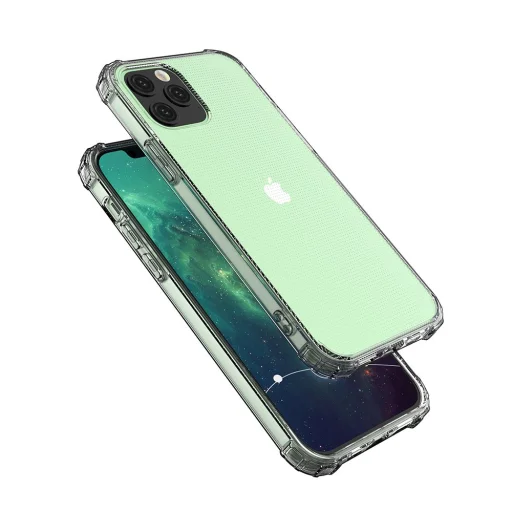 iPhone 12/ 12 Pro Wozinsky Anti Shock fokozott védelmet nyújtó tok átlátszó - 9