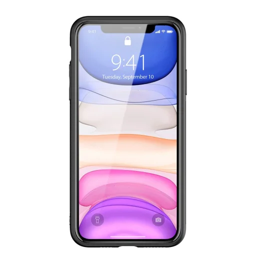 Dux Ducis Yolo TPU és PU bőr tok iPhone 11 fekete - 14