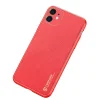 Dux Ducis Yolo TPU és PU bőr tok iPhone 11 piros thumbnail
