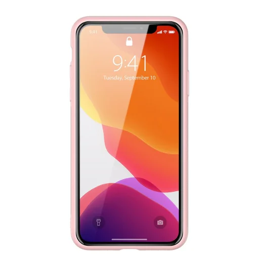 Dux Ducis Yolo TPU és PU bőr tok iPhone 11 Pro pink - 13