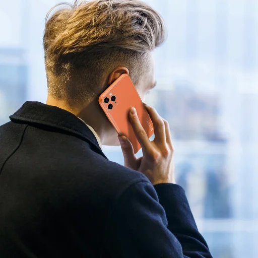 Dux Ducis Yolo TPU és PU bőr tok iPhone 11 Pro narancssárga - 10