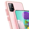 Dux Ducis Yolo TPU és PU bőr tok Samsung A71 pink thumbnail