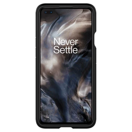 OnePLus Nord Spigen Tough Armor tok kihajtható támasszal fekete (ACS02035) - 5