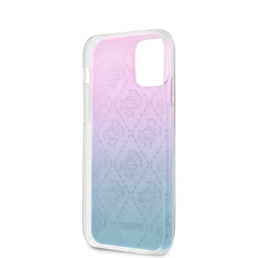 Guess GUHCP12S3D4GGBP 3D Raised tok iPhone 12 mini kék - 2